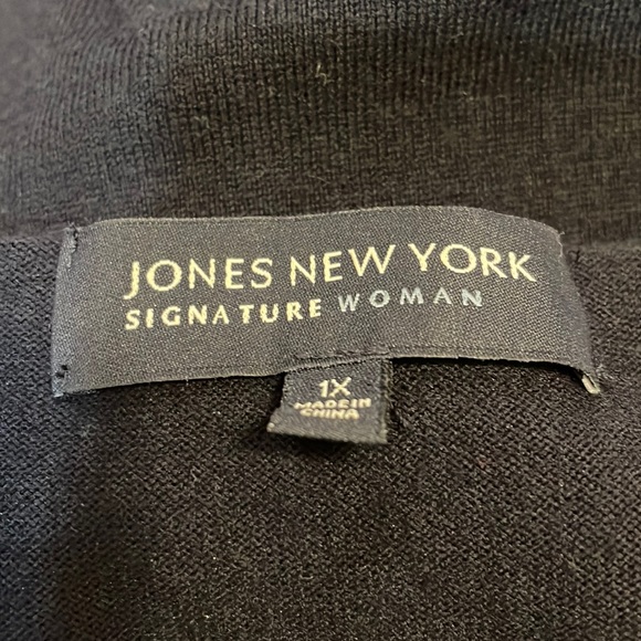 Jones New York navy scoop neck tank top - Picture 5 of 6